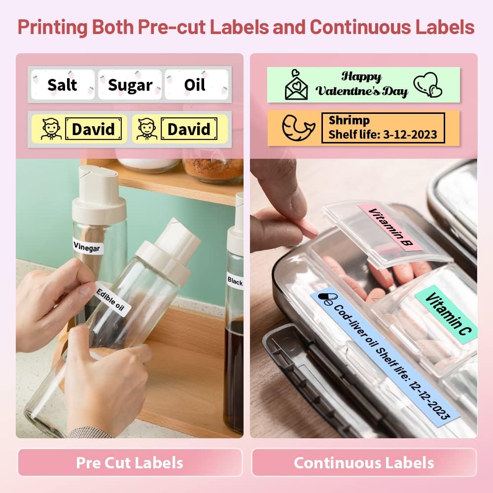 Smart Label Maker for Easy Organizing