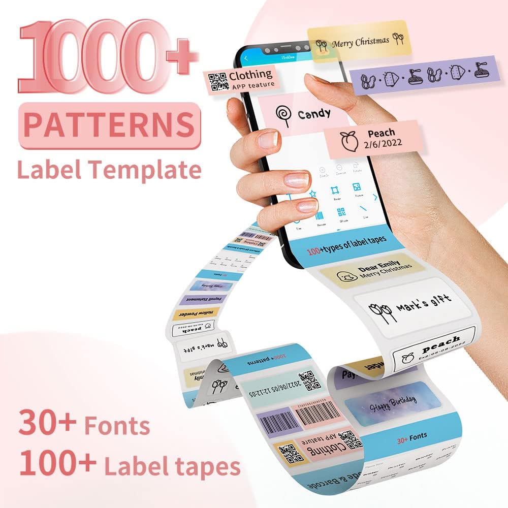 Smart Label Maker for Easy Organizing