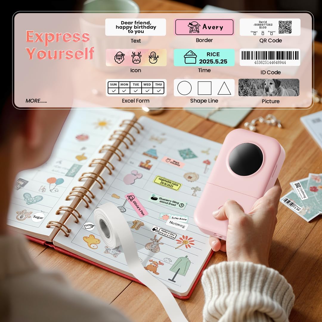 Smart Label Maker for Easy Organizing