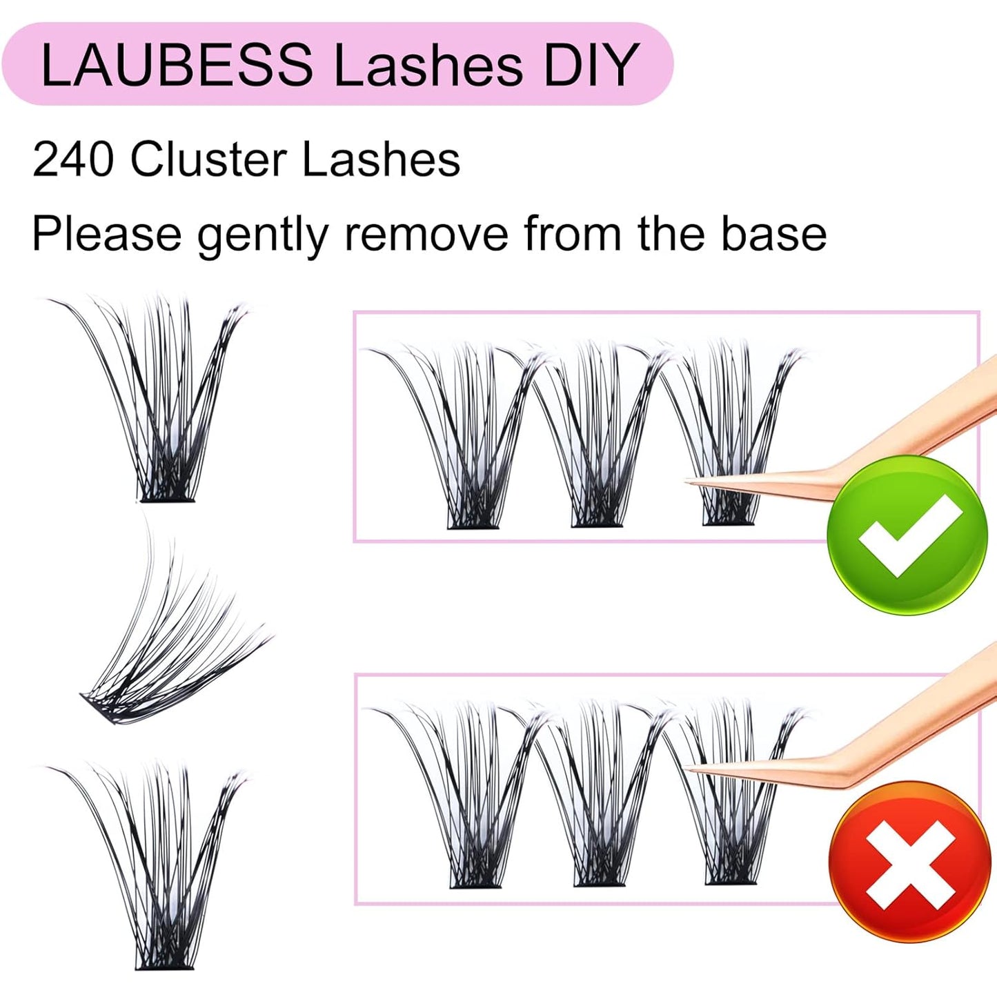 Effortless Lash Clusters