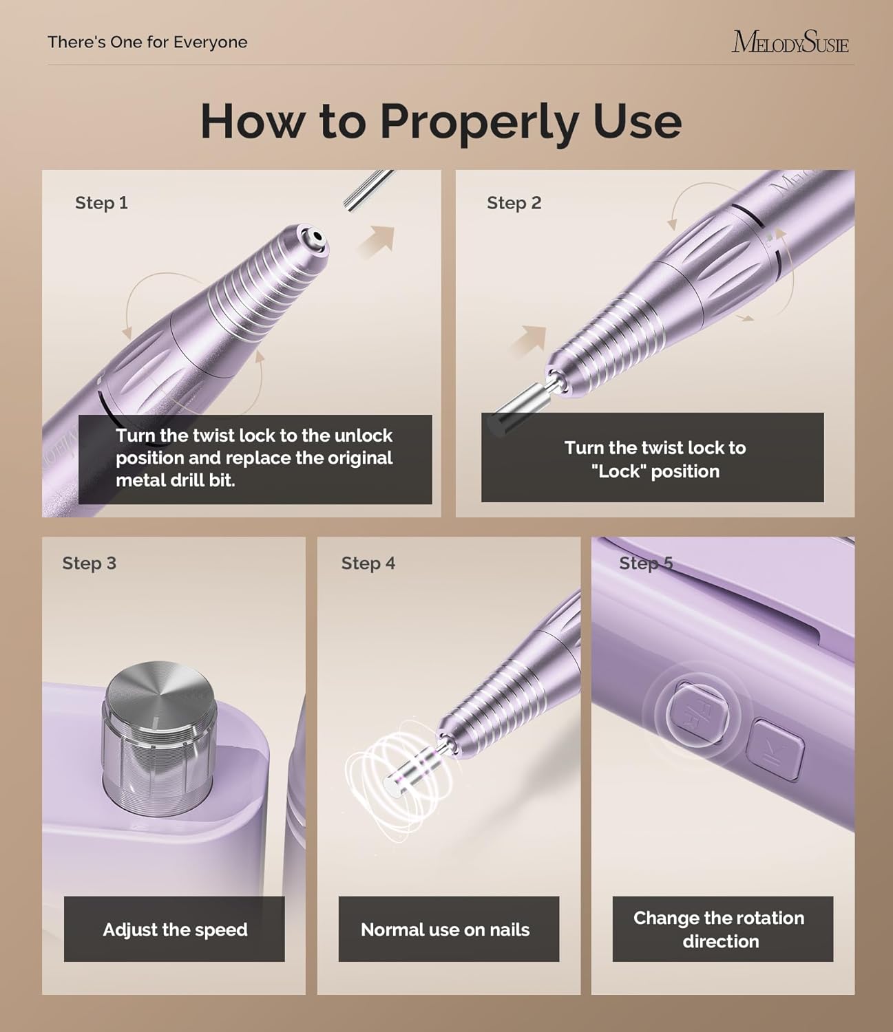 Easy Glam Nail Drill