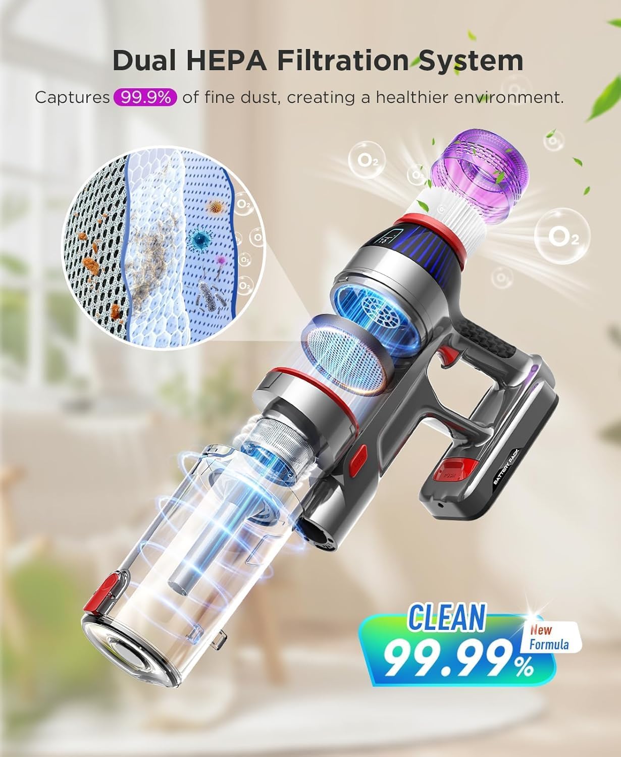 Smart Cordless Vacuum Cleaner