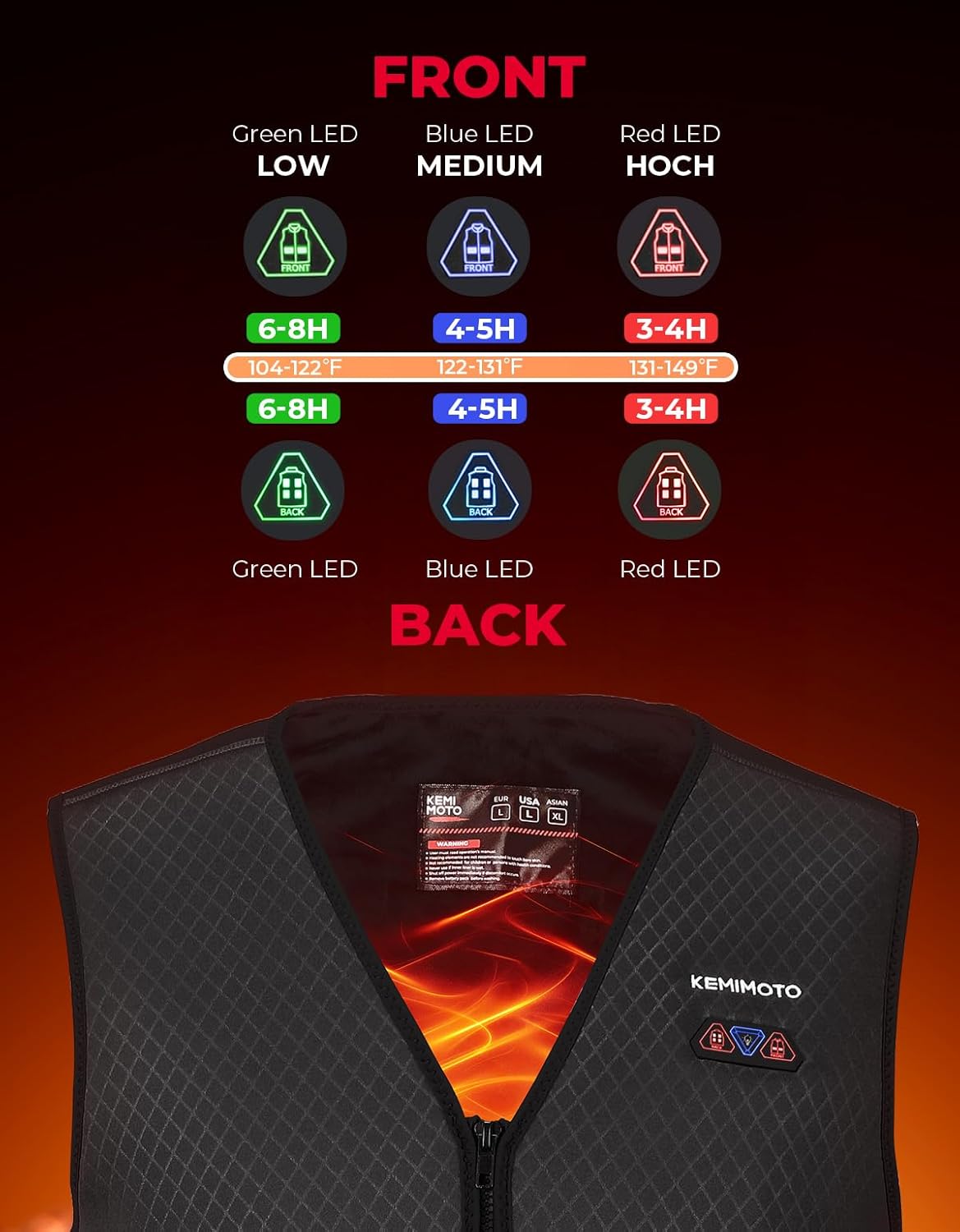 Warmth-Boosting Heated Vest