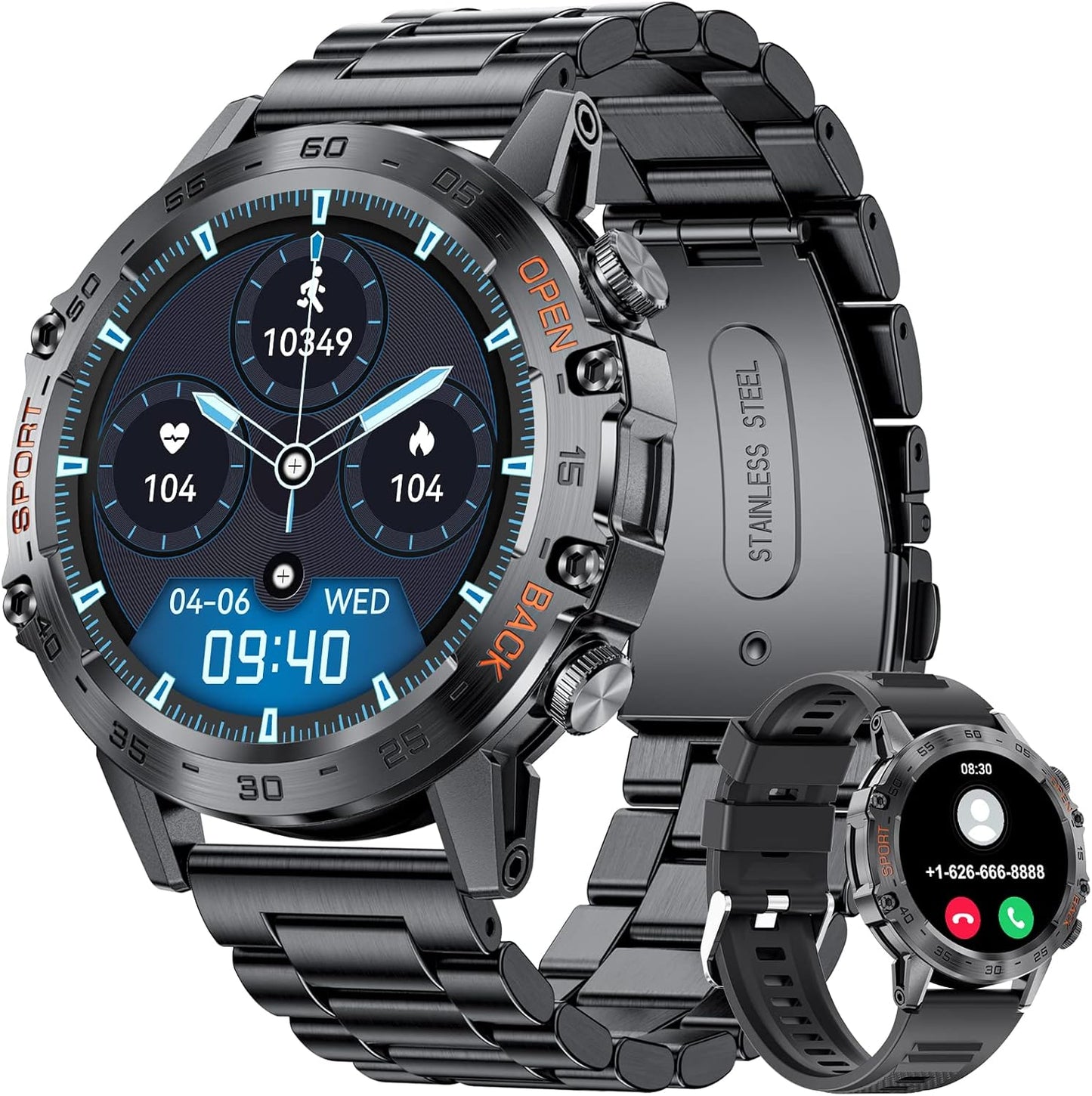 LIGE Tactical Smart Watch