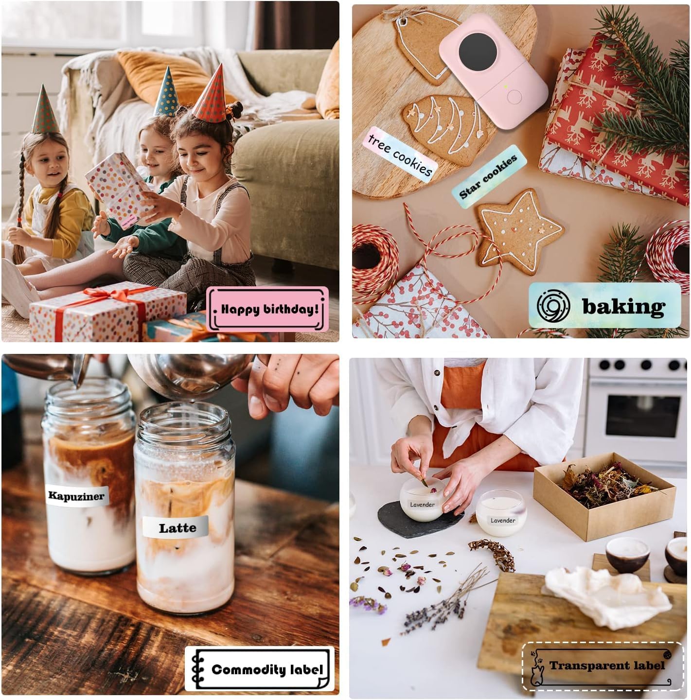 Smart Label Maker for Easy Organizing