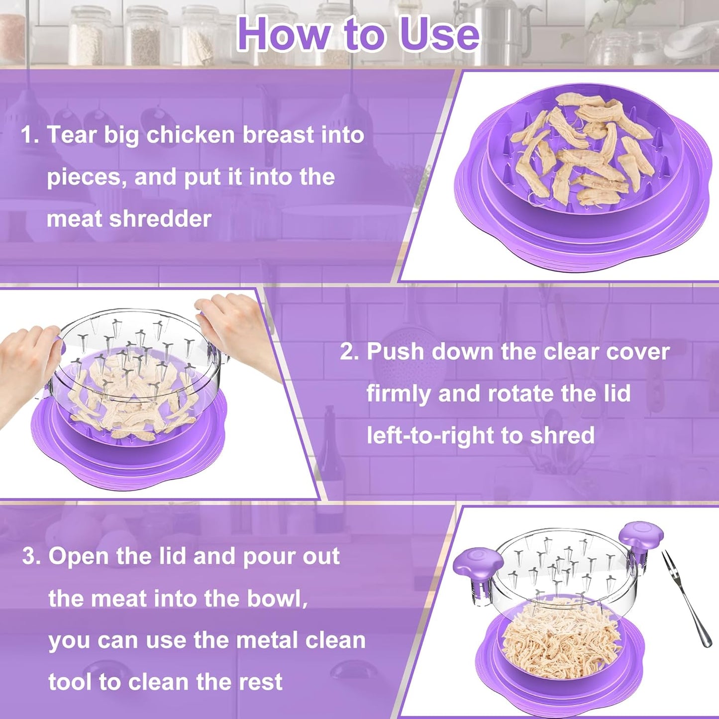 Easy Shred Chicken Helper