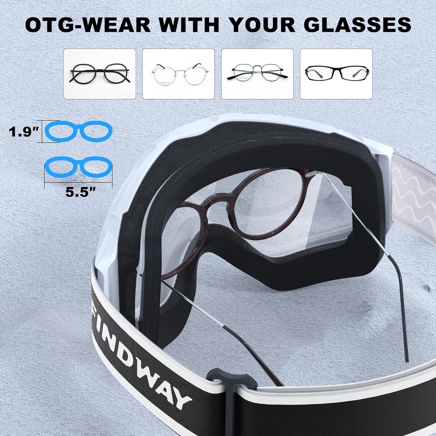 Ultimate Vision Ski Goggles