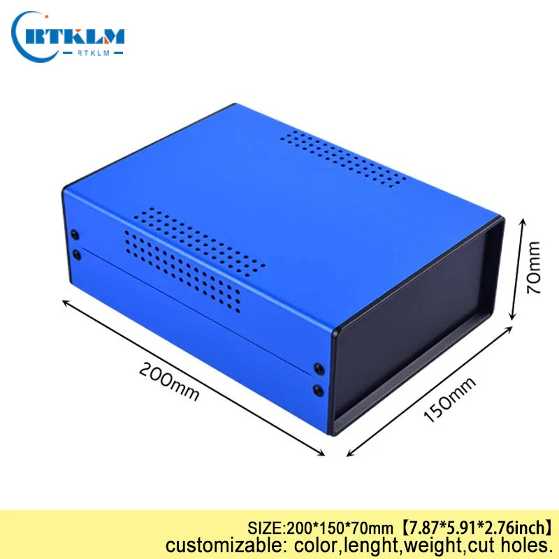 Customizable Black Project Box