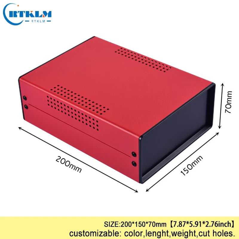 Customizable Black Project Box
