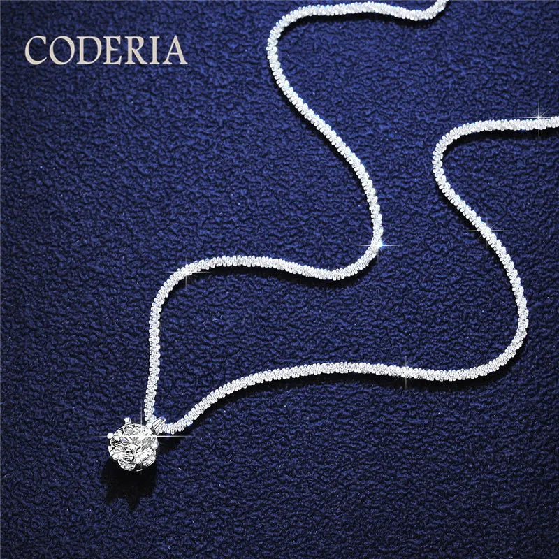 Elegant Moissanite Necklace