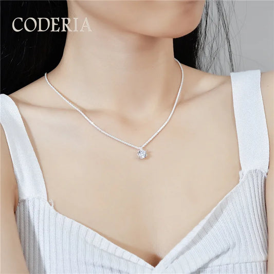 Elegant Moissanite Necklace