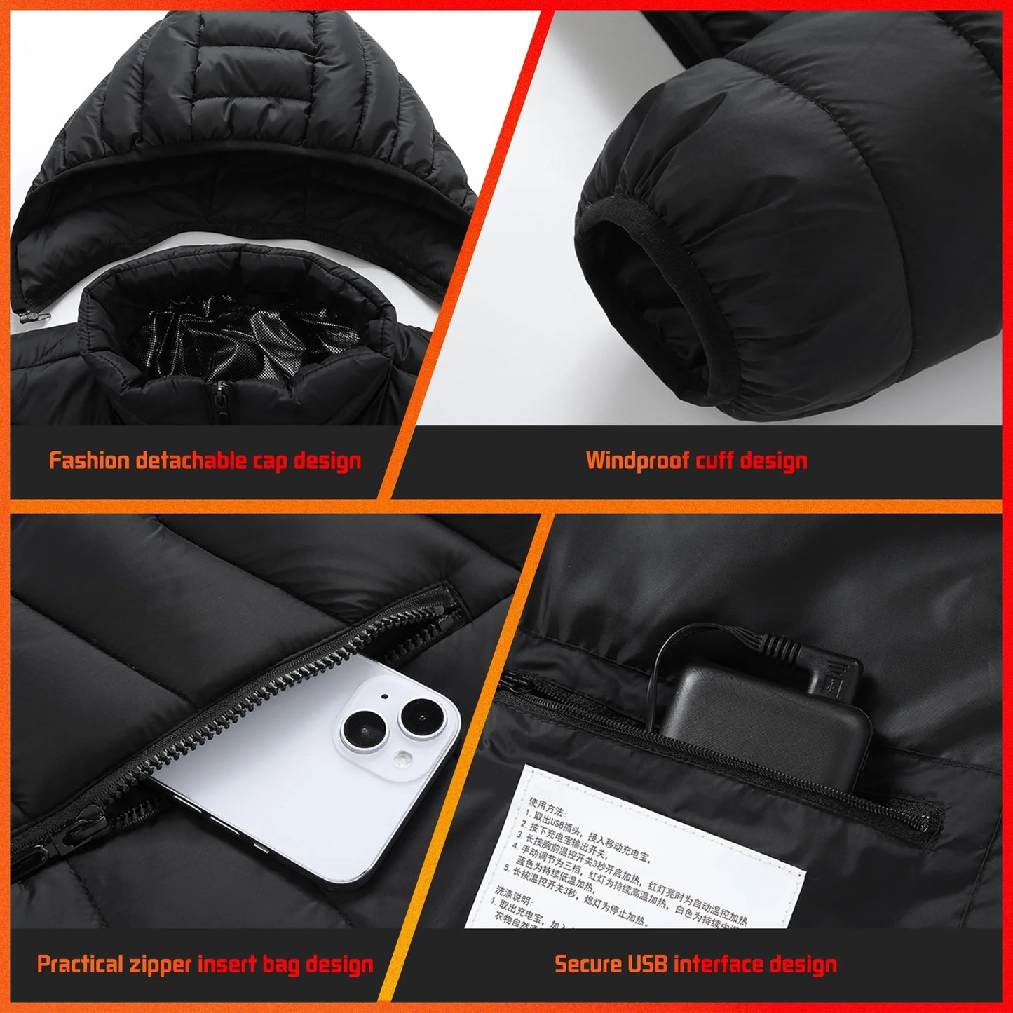 Warmth On Wheels Heated Jacket