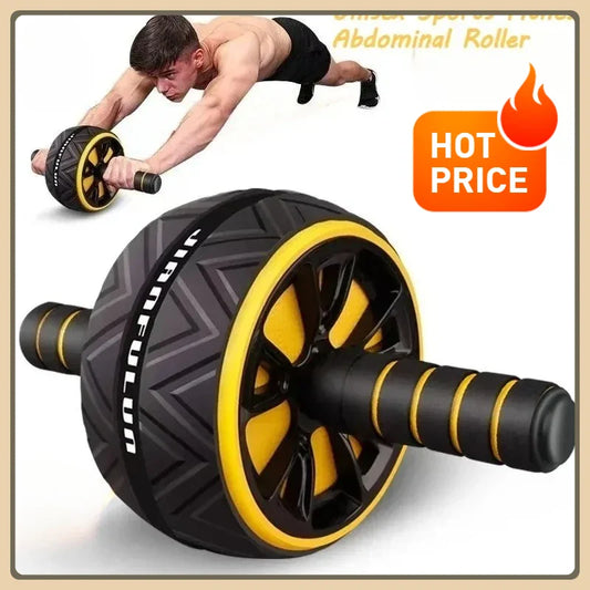 Silent Dual-Wheel Ab Roller